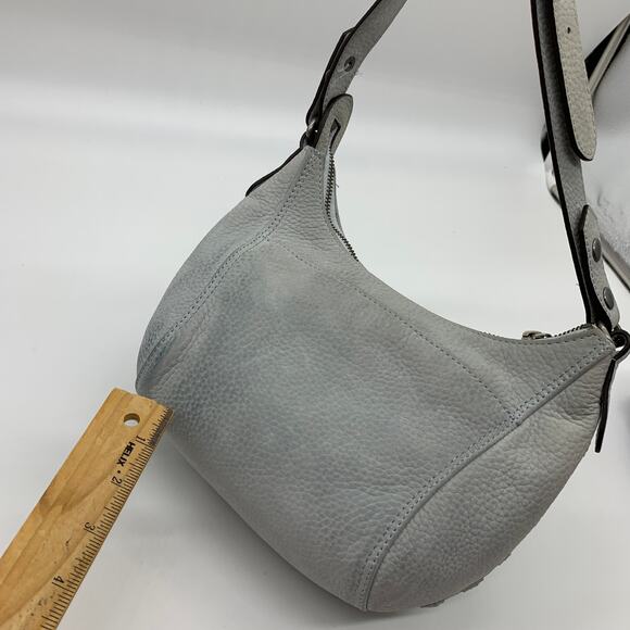 Aimee Kestenberg Nubuck Crossbody Purse Austin Vibes Arctic - Picture 7 of 13